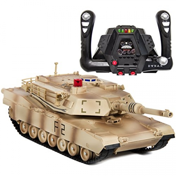 Greatest Replacement Products 1/14 Scale RC Protection drive Tank Radio Remote Management Automobile- Yellow Cowl
