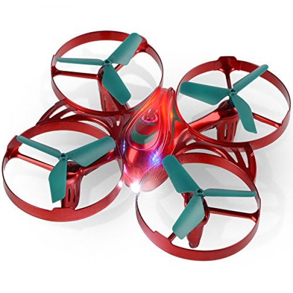 RC Quadcopter Racing Mini Drone – Coolmade Upgraded FPV Quadcopter RC Drone with 2.4Ghz 4CH 6 Axis Gyro RTF Headless Altitude Maintain Helicopter for Training Christmas Items