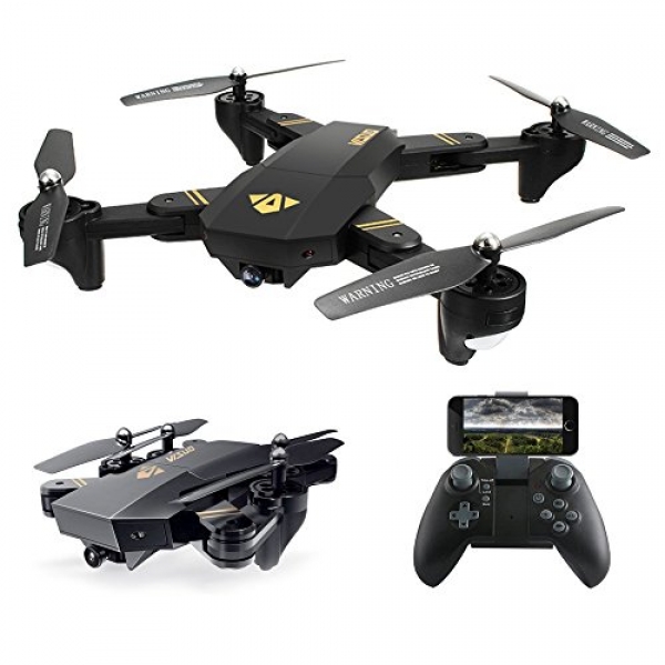 ARRIS Foldable RC Drone Wifi FPV 2.4G 4CH 6 Axis Altitude Retain Characteristic Headless Quadcopter with 720P 2MP Huge Attitude Camera