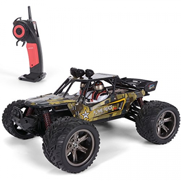 GPTOYS S916 RC Car 26Mph Some distance off Control Truck 1/12 Scale 2.four GHz 2WD Waterproof Off-motorway Monster Car-Most efficient Reward for Kids and Adults (Unusual Model)