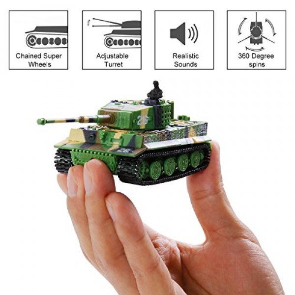 SGILE RC Radio Tank Toy for Early life Birthday Gift Most well-liked, A ways flung Retain an eye on Invincible Twister Twister Energy Wheels Stunt Car Rechargeable Toys for Boys,