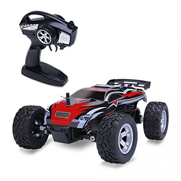 Distianert 1/24 Scale 2WD RC Automobile, Electrical Racing Buggy(RTR) with Excessive Tempo of 15 killometer/h, 2.4GHz Radio Managed Automobile for Childhood and Adults