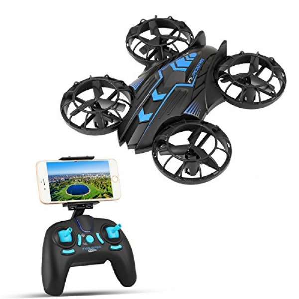 SZJJX APP-RC Drone 2.4 GHz A long way flung Assist watch over FPV Wifi Quadcopter 4CH 4-Axis Gyro Helicopter, Headless Mode,