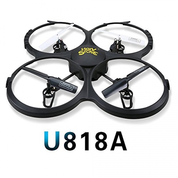 Holy Stone U818A Drone with 720P HD Digicam 2.four GHz 6-Axis gyro RC Quadcopter for Children with Headless Mode, One Key Return and Low Voltage Apprehension,