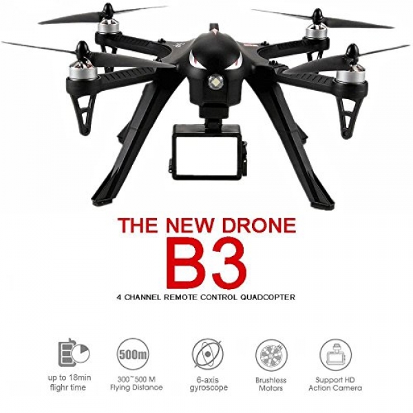 CreaTion MJX B3 Bugs 3 Frequent Quadcopter Drone Digicam Carrier Drone Bidirectional 2.4G 4CH 6-Axis Gyro Digicam Carrier Drone