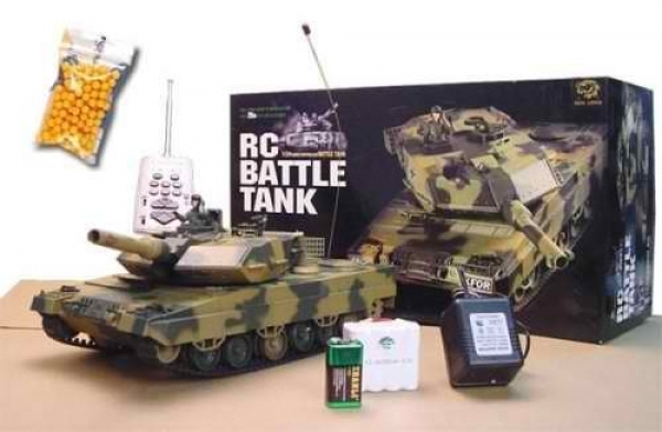 German Leopard II A5 Main Fight Tank RC Airsoft Radio Preserve a watch on 1/24 MBT