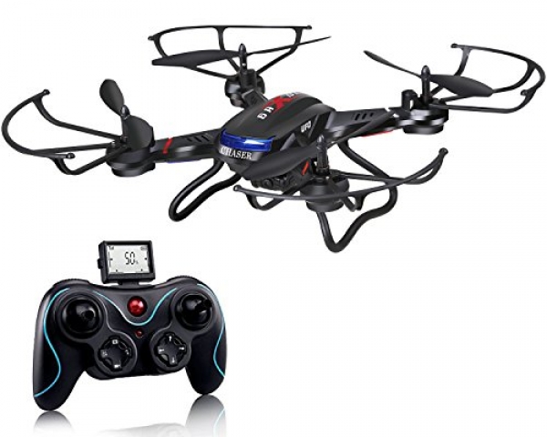 Holy Stone F181C RC Quadcopter Drone with HD Digicam RTF four Channel 2.4GHz 6-Gyro with Altitude Retain Feature,Headless Mode and One Key Return House,