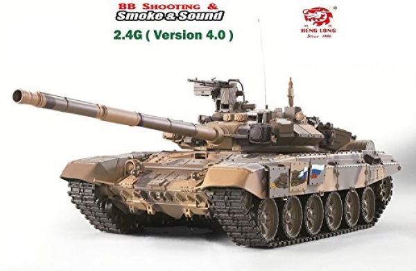 2.4Ghz 1/Sixteen Scale Radio Some distance-off Abet a watch on Russian T-ninety Essential Battle Tank RC Air Tender RC Battle Tank Smoke &