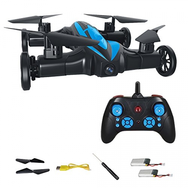 MASALING RC Quadcopter Drone Flying Automobile – Distant Management Helicopter Drone Toys for Early life with 3D Flip Headless Mode One-Key Return BONUS Battery Included
