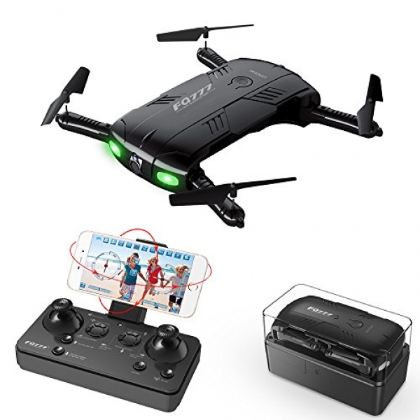 Drone with Camera Dwell Video RC Pocket Mini Drone Easy to Employ Newcomers Quadcopter 2.4G 6-Axis Headless Mode One Key Return 3D Flips and Rolls Toys