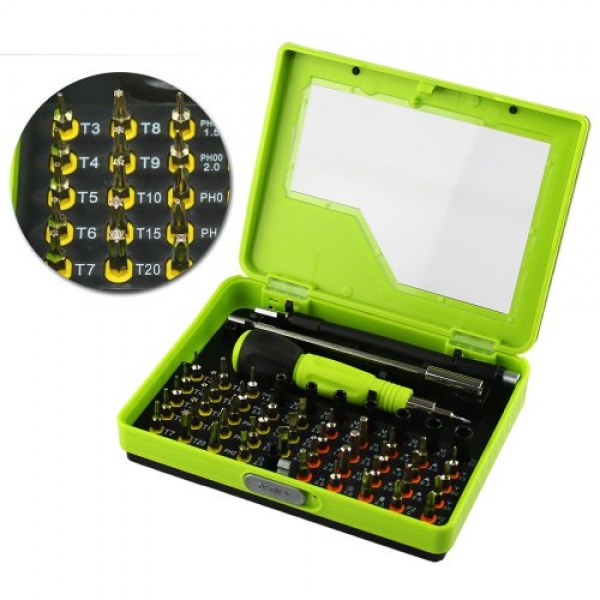 Esco-Lite fifty three in 1 Precision Screwdriver Instruments Set apart of dwelling for Rc Pocket e book laptop PDA Cell Vehicle