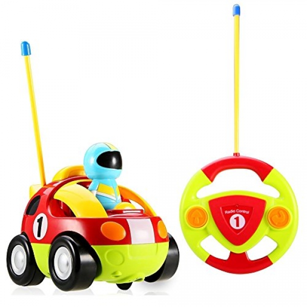 Holy Stone RC Comic strip Urge Car with Tune and Lights Electric Radio Control Toy for Baby Dinky toddlers Young of us and Young of us