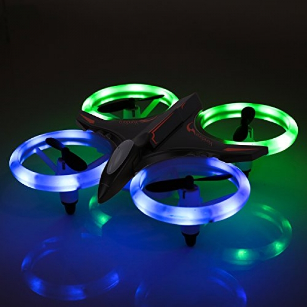 RC Drone- RC Mini Quadcopter Altitude Protect Height Headless RTF 3D 6-Axis Gyro 4CH 2.4Ghz Helicopter Regular Large Straightforward Scurry with the circulation for Coaching