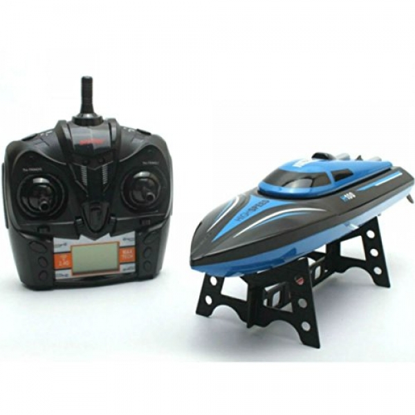 SkyCo H100 2.4GHz Excessive Run A long way flung Control Electrical RC Racing Boat Toy For Children Males Girls Adults Pool Lake Outside Use