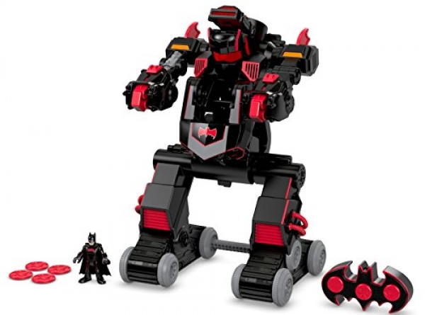 Fisher-Designate Imaginext DC Expansive Chums, RC Reworking Batbot
