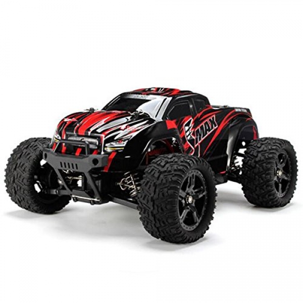 Cheerwing 1:16 2.4Ghz Four wheel power Excessive Toddle RC Off-Street Monster Truck Brushed Distant Withhold watch over Automobile Crimson