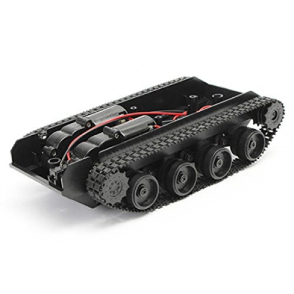 Tank Toys Chassis,Swish Robotic Tank Car Chassis Kit Rubber Discover Crawler for Arduino a hundred thirty Motor By Dacawin (Murky)