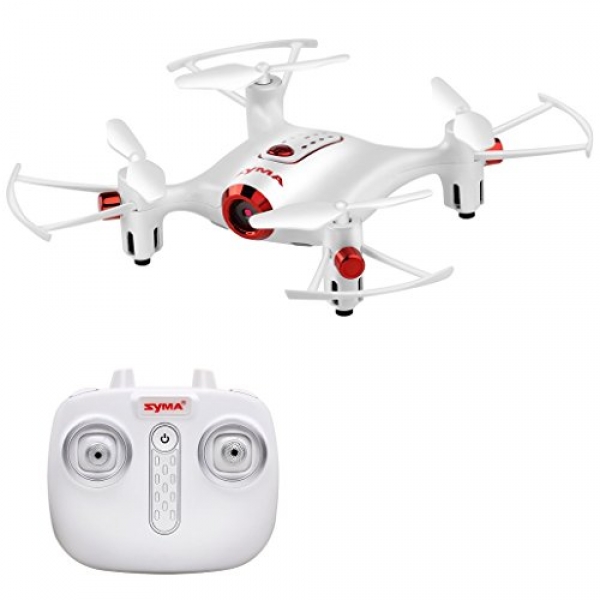 TOMAIT Syma X20W Mini Headless Quadcopter RC Pocket Drone with 0.3MP Digital camera for Newbie