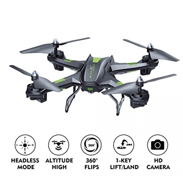 LBLA FPV Drone with Wifi Digicam Dwell Video Headless Mode 2.4GHz four CH 6 Axis Gyro RTF RC Quadcopter, Appropriate with 3D VR Headset