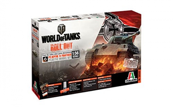 Italeri Pz.Kpfw.V Panther Plastic Mannequin Kit, Unpainted