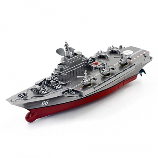 Dacawin(TM) A ways-off Alter Challenger Aircraft Carrier RC Boat Warship Battleship (Shaded)