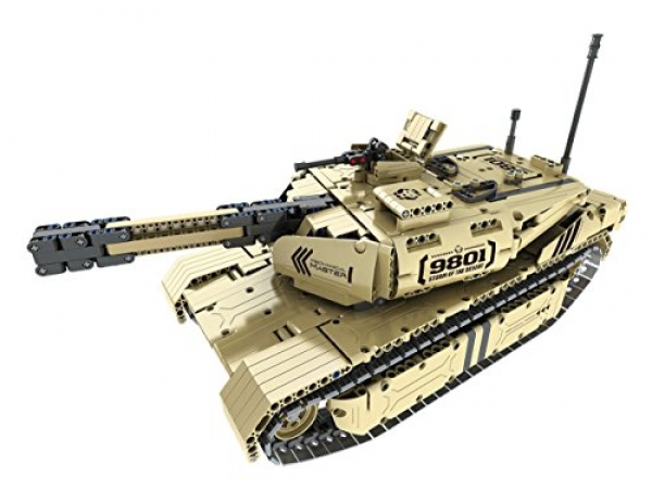 Bo Toys R/C Shooting Tank Building Bricks Radio Merit an eye on Toy, 1276 Pcs Militia Battle “Storm of the Desert ”