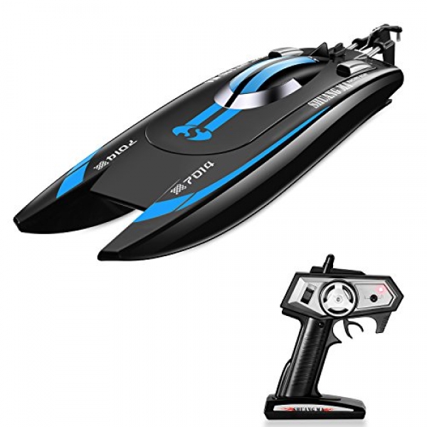 Tobeape Far-off Control Boat for Pool & Out of doorways Use, RC Racing Boat with Far-off Control, High-Scuttle Series RC Boats for Adults &