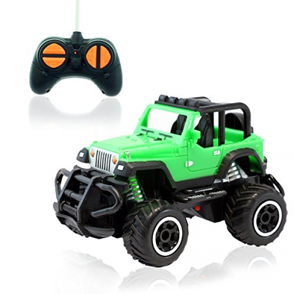 RC Autos FREE TO FLY Faraway Control Automobile off avenue Mini RC Autos for Youngsters RTR Automobile Sport Racing Hobby 1:forty three Scale for Boys Girls Green