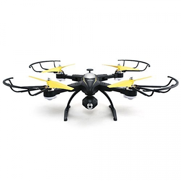 Physport Foldable Quadcopter Wifi RC Drone Far away Administration Helicopter FPV VR with 2MP HD Camera 2.4GHz 6-Axis Gyro 4CH True Time Transmission PY39