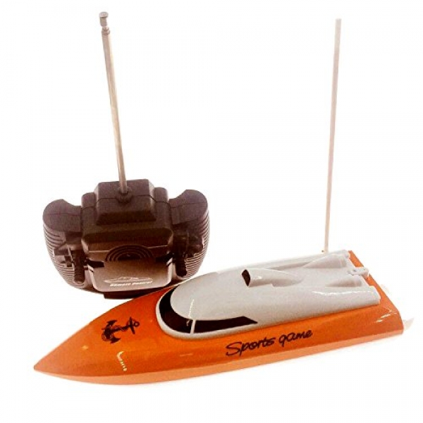 Fmmnow 4CH A ways off Encourage an eye on RC Boat for Pools/Lake/Each/Ponds Electric Racing Toy for Youngsters,Young individuals,Youngsters,Adults