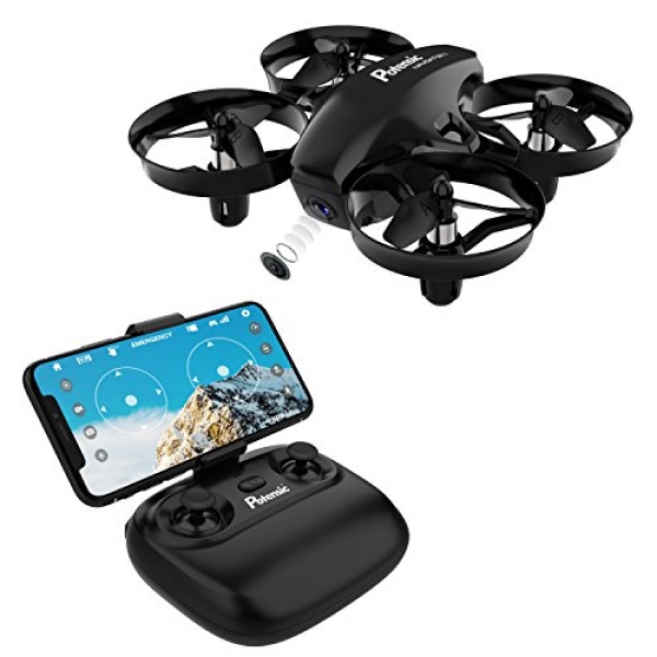 Potensic A20W Mini Drone With Digital camera RC Nano Quadcopter 2.4G 6 Axis Altitude Retain Feature, Headless Mode A ways-off Alter Perfect Drone for Rookies &