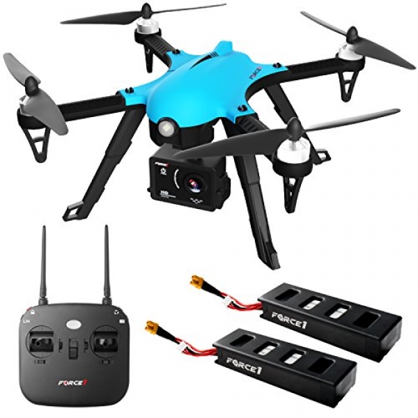 GoPro Ready HD Digital camera Drone – F100 Ghost Final Drone Package Lengthy Vary 1080p HD Drone with Digital camera and Brushless Motor Quadcopter
