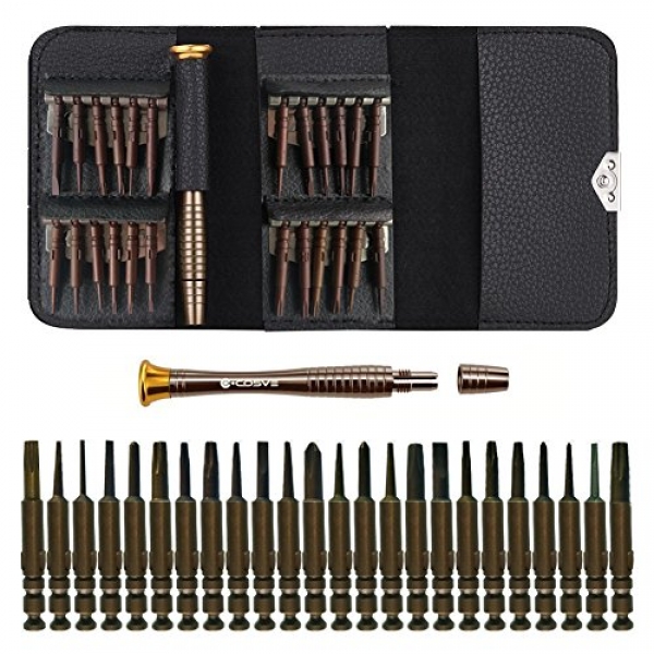 25 in 1 Screwdriver Area, COSVE Mini Precision Screwdriver Tool Area for PC, Glasses, Cell Cell phone, Laptop personal computer,