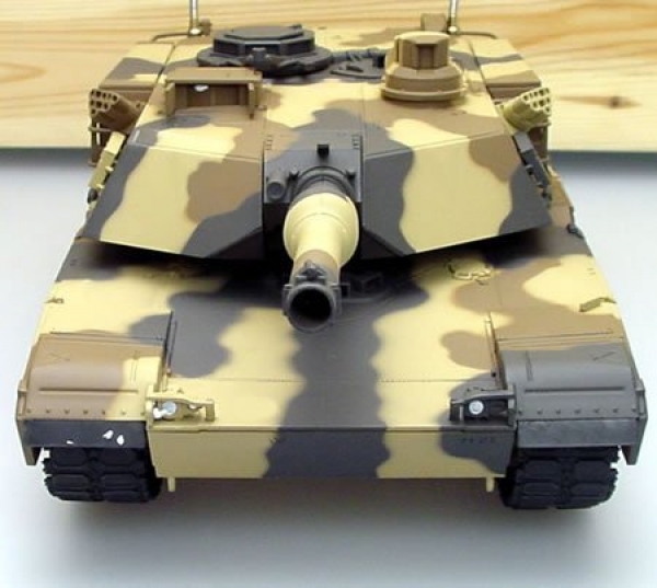 1/24 M1A2 ABRAMS Iraq Battle US Main Fight RC Tank