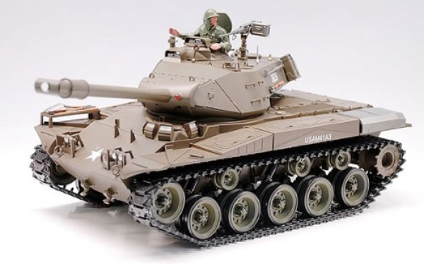 U.S. M41A3 WALKER BULLDOG AIRSOFT RC Wrestle Tank With Smoke & Sound