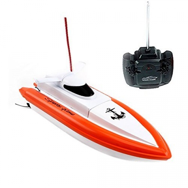 Rabing F1 Excessive Traipse RC Boat A ways-off Alter Electric Boat-Crimson (Only Works In Water)