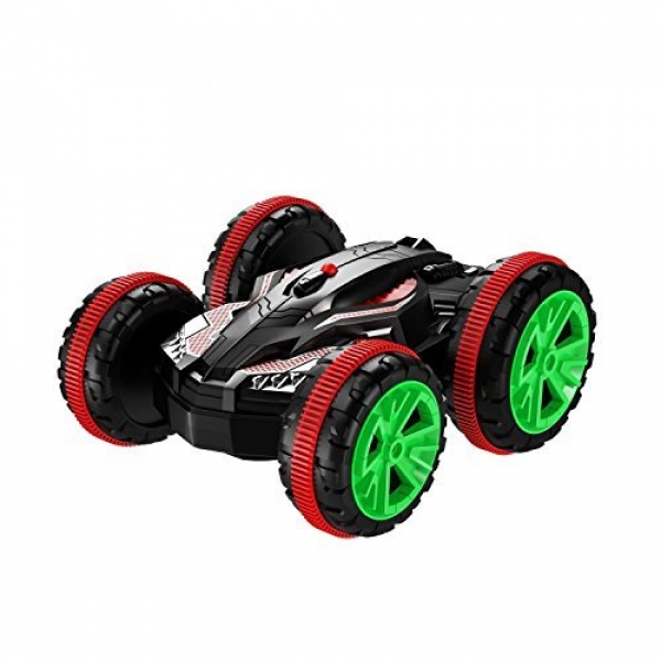 AHAHOO RC Automobile Boat Four wheel power 6CH Stunt Automobile 2.4Ghz A ways away Preserve an eye on Land &