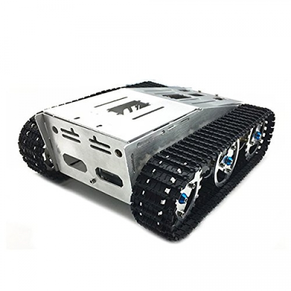 HITSAN DIY Self-Assembled RC Robot Tank Automobile Chassis with Crawler Kit One Fragment