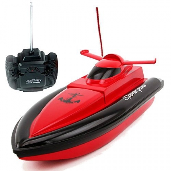 Rabing F1 High Trail RC Boat Distant Aid an eye on Electrical Boat-Crimson (Most productive Works In Water)