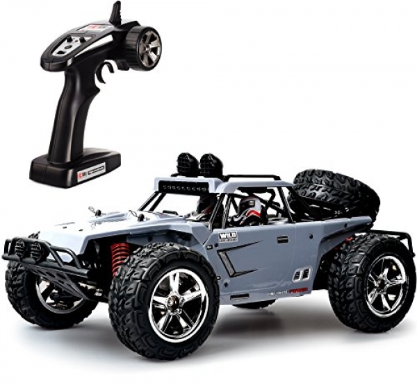 TOZO C5031 RC CAR Desolate tract Buggy Warhammer High Velocity 30MPH+ 4×4 Mercurial Speed Autos 1:12 SCALE RTR Racing 4wd ELECTRIC POWER 2.4GHz Radio Distant adjust Off Freeway Truck Powersport Gray