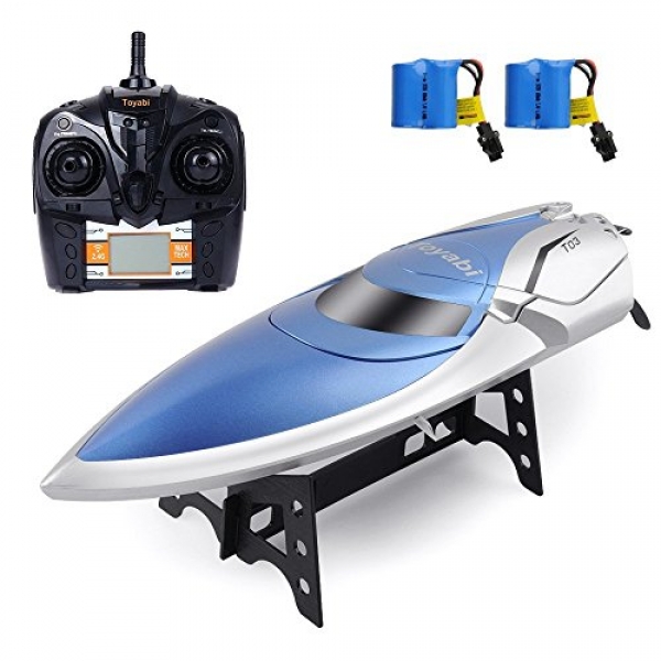 RC Boat Pool Toys Distant Alter Boat for Swimming pools and Lakes 2.4GHz Excessive Flee RC Racing Boats for Adults &