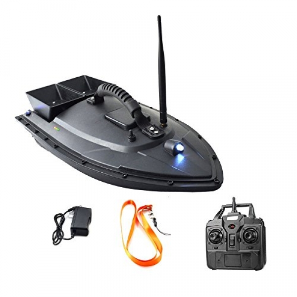 Meknic Fish Finder 2kg Bait Loading 2pcs Tanks Double Motors 500M Far off Hold watch over Sea RC Fishing Bait Boat