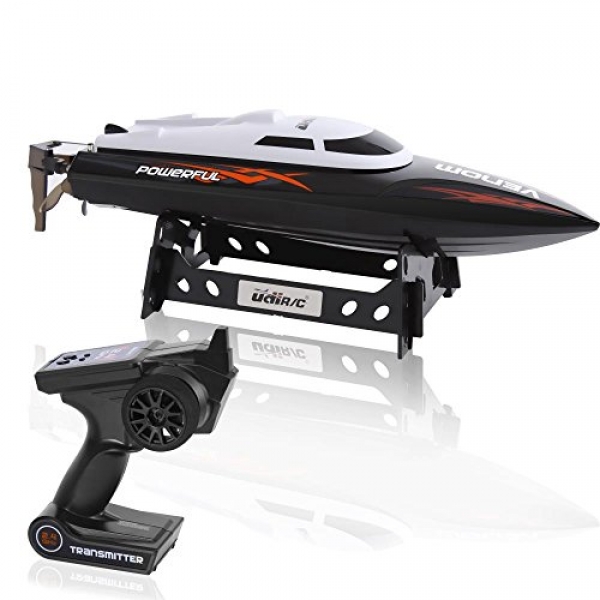 SereneLife Wireless 2.Four ghz Some distance-off Help watch over RC Tempo Boat Toy with Throttle Controlled Tempo, Effort Sys, Rechargeable Battery,