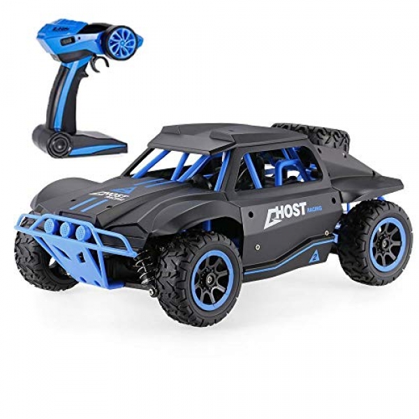Blexy RC Vehicles 1/18 Scale 4wd Excessive Traipse Rock Crawler Automotive 15.5MPH+ 2.4Ghz Radio Some distance-off Preserve watch over Off Road RTR Racing Monster Trucks Fast Electrical Traipse Desolate tract Vitality Buggy