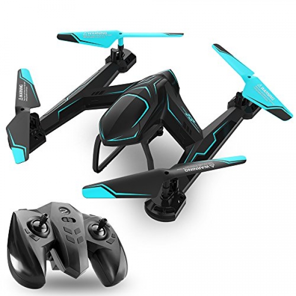 TEMI AG-01 RC Drone Quadcopter 2.4Ghz 6 Axis Gyro four Channel Faraway Defend a watch on Helicopter Kits Easy to Cruise for Novices Youngsters Adults,