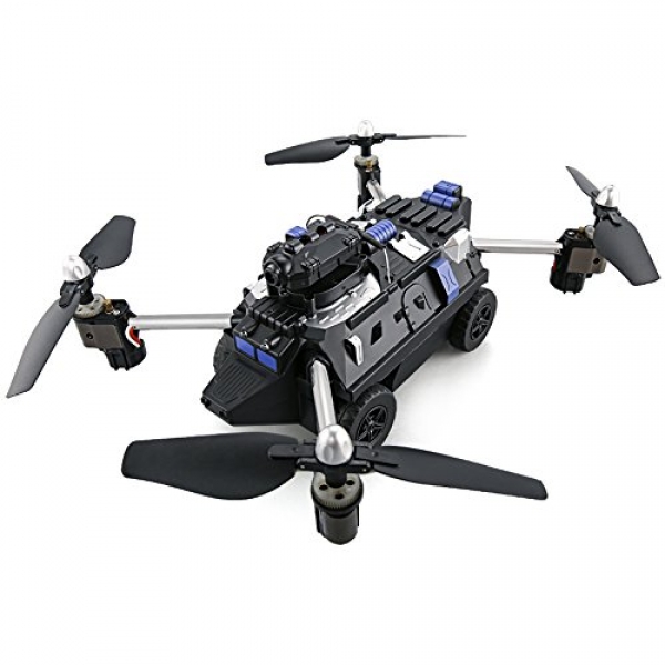 JJRC H40WH 2-IN-1 Flying Tank RC Drone Foldable Altitude Sustain 2.4G RC Quadcopter with FPV WiFi 720P Camera