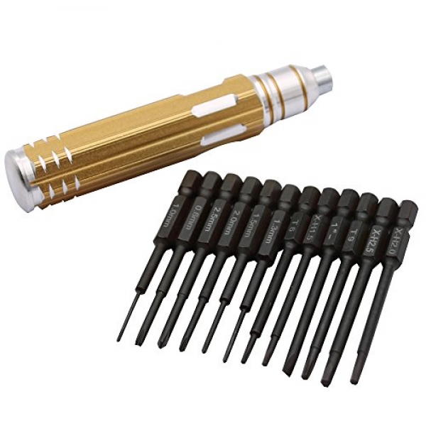 O’woda 12 in 1 HSS Screwdriver Keep Repairing Instruments Package deal for DJI Phantom three/4 Quadcopter Drone Legitimate RC Spare Facets Instruments