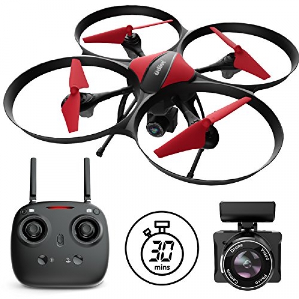 Force1 Drones with Digital camera – “U49C Pink Heron” Digital camera Drone for Young other americans and Adults with 720p RC Drone Digital camera + Drone Video Digital camera SD Card Drone Equipment