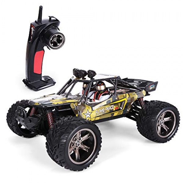 GPTOYS RC Autos 26Mph Distant Control Truck 1/12 2.four GHz 2WD Off-Road Monster S916 (New Version)