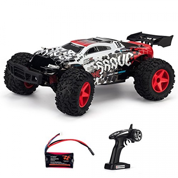 KOOWHEEL RC Automobile, 1:12 four wheel pressure Far away Control Automobile, 2.4Ghz Off-Avenue Racing Truck 30MPH High Tempo RC Buggy Bustle,